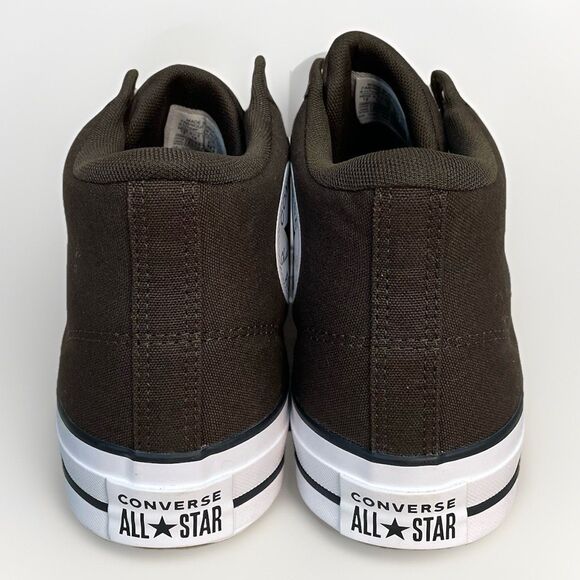 Converse CTAS Malden Street Mid Top Men 11.5 Canvas Shoes A11708F Grind Coffee - Picture 7 of 9